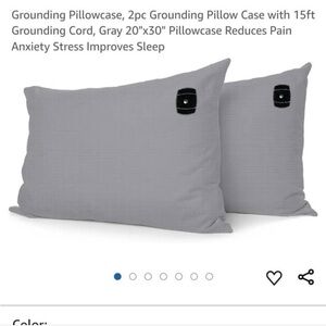 Gray Grounding Pillowcase Set